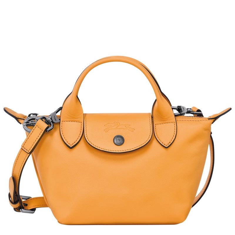 Apricot Women\'s Longchamp Le Pliage Xtra XS Handbag | 6048-UMGZF