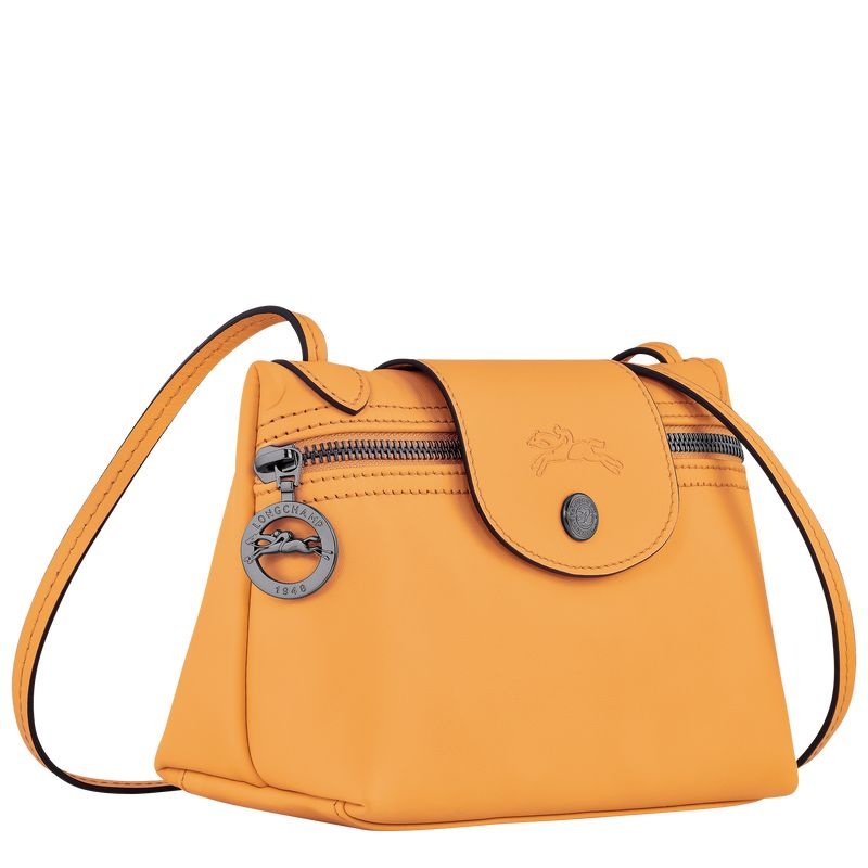 Apricot Women's Longchamp Le Pliage Xtra XS Crossbody Bags | 6097-BMSJG