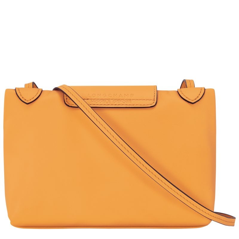 Apricot Women's Longchamp Le Pliage Xtra XS Crossbody Bags | 6097-BMSJG