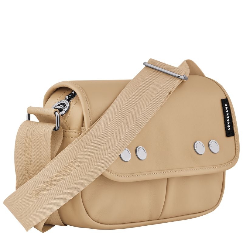 Beige Women's Longchamp Très Paris S Crossbody Bags | 6543-AXWVR