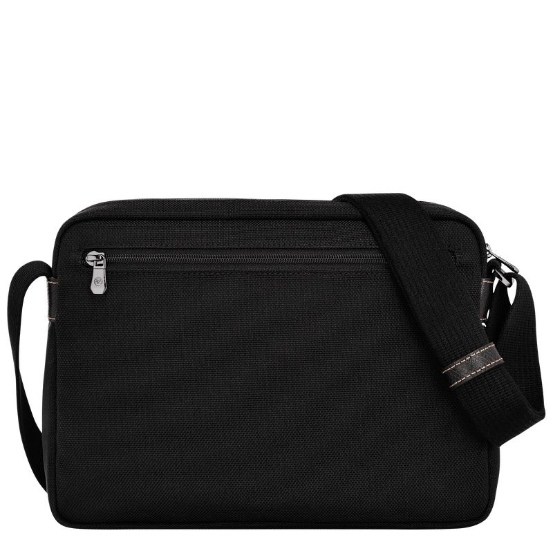 Black Men's Longchamp Boxford M Crossbody Bags | 6195-IYMCR