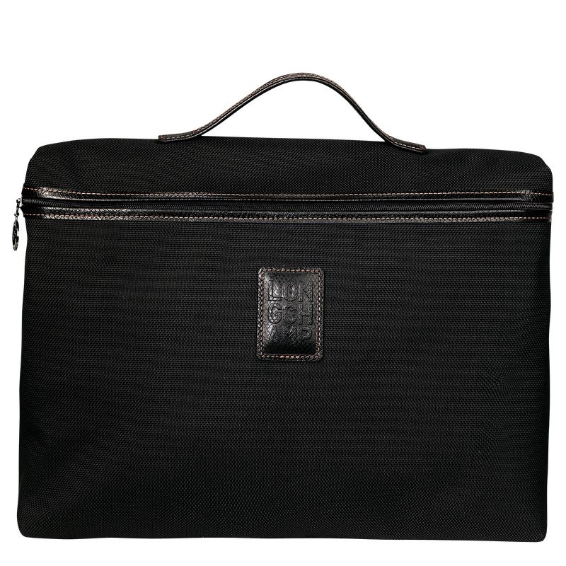 Black Men\'s Longchamp Boxford S Briefcase | 0476-ISCUX