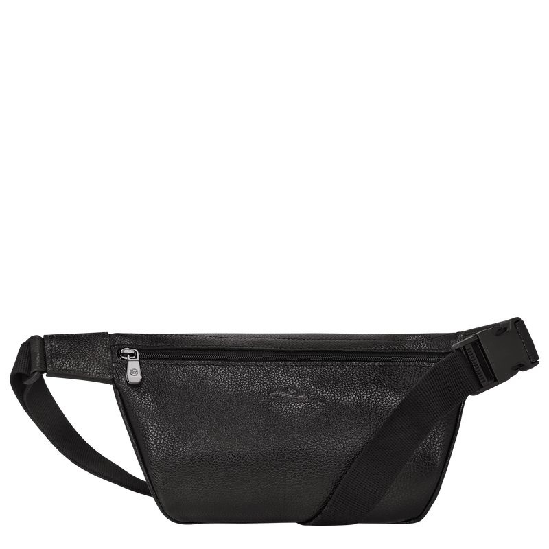 Black Men's Longchamp Le Foulonné M Belt Bags | 4813-ZAXFS