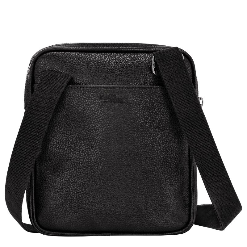 Black Men's Longchamp Le Foulonné XS Crossbody Bags | 2014-WGUHB