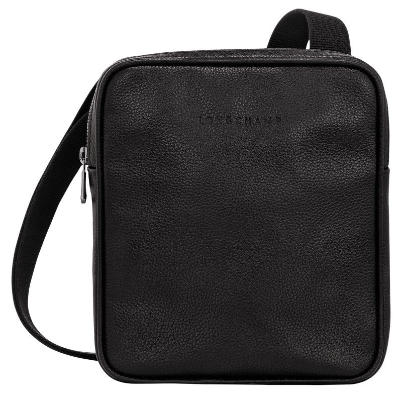 Black Men\'s Longchamp Le Foulonné XS Crossbody Bags | 2014-WGUHB