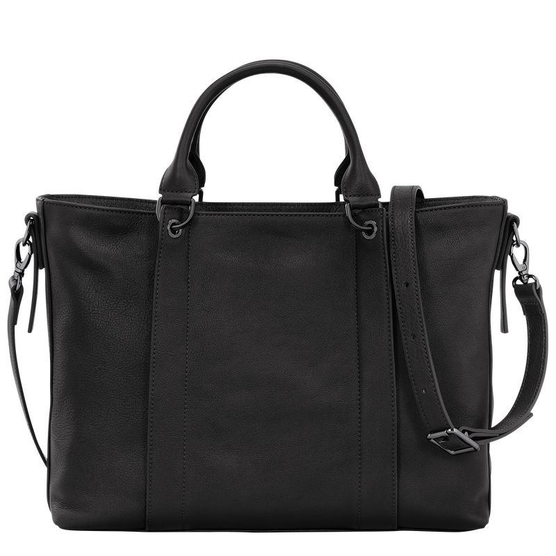 Black Women's Longchamp 3D L Handbag | 9153-IWLQC