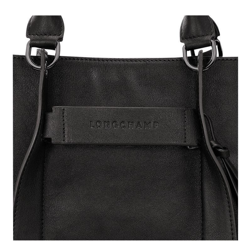 Black Women's Longchamp 3D L Handbag | 9153-IWLQC