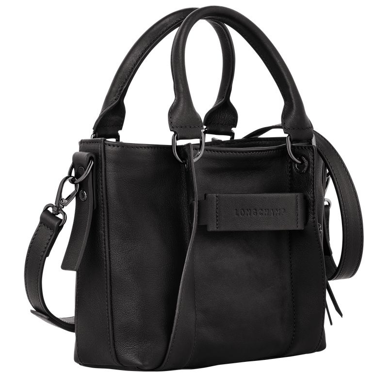 Black Women's Longchamp 3D S Handbag | 1508-ZCEDL