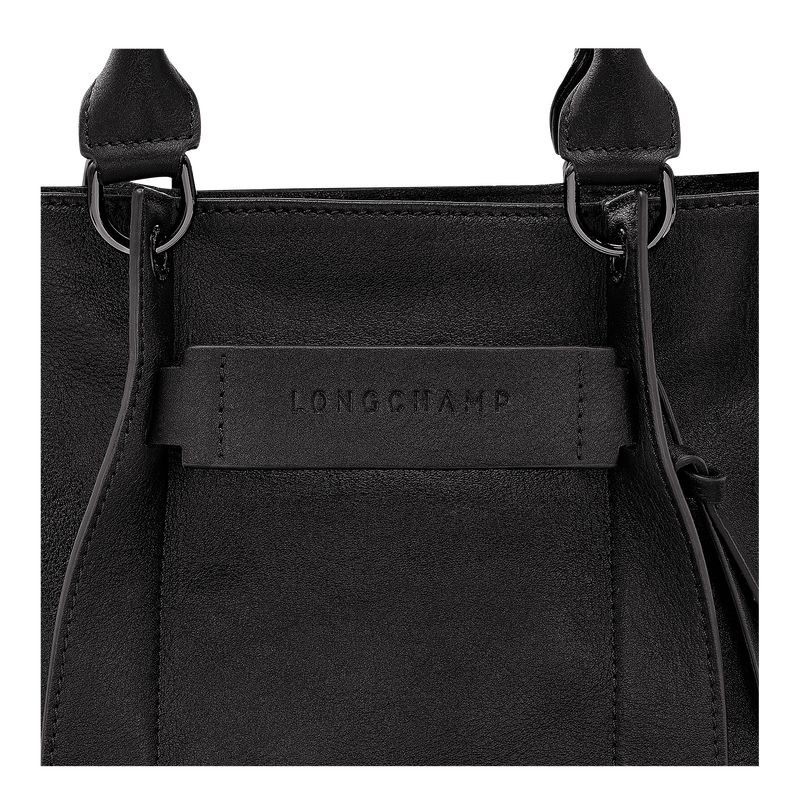 Black Women's Longchamp 3D S Handbag | 1508-ZCEDL