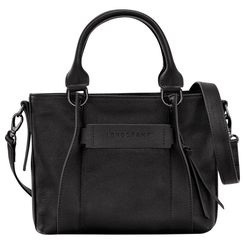 Black Women\'s Longchamp 3D S Handbag | 1508-ZCEDL