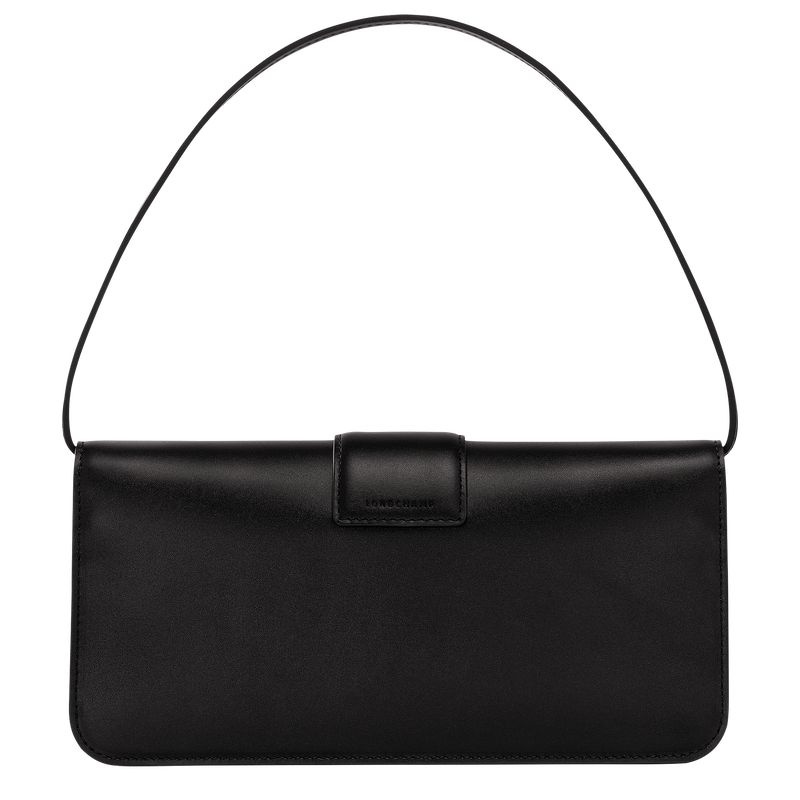 Black Women's Longchamp Box-Trot M Shoulder Bags | 7051-OXYEV