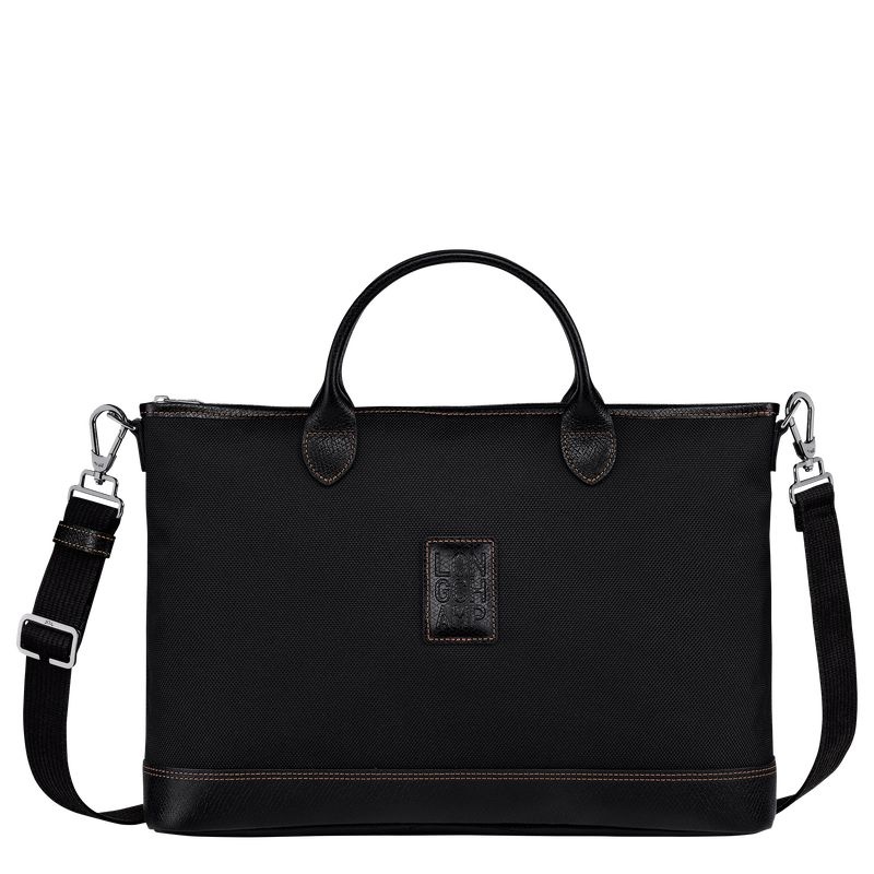 Black Women\'s Longchamp Boxford S Briefcase | 7146-MPTOR