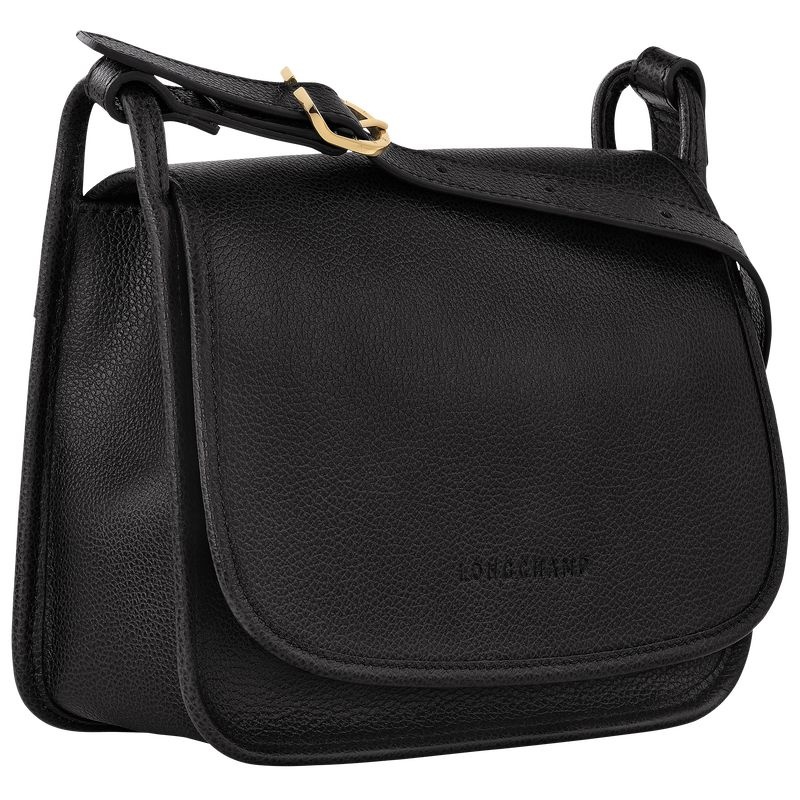 Black Women's Longchamp Le Foulonné M Crossbody Bags | 0594-QZDBU