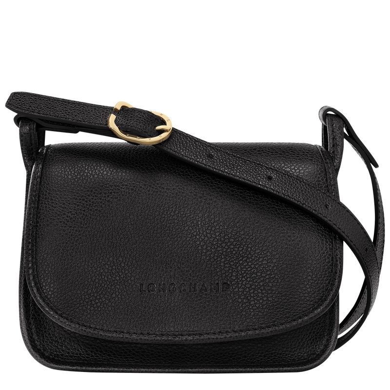 Black Women\'s Longchamp Le Foulonné S Crossbody Bags | 4130-LSHMN