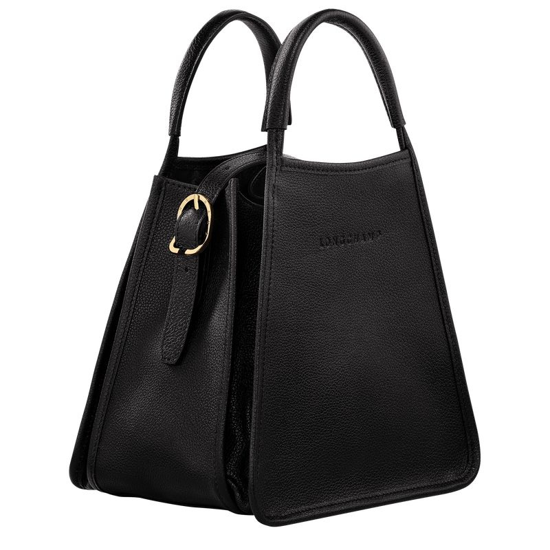 Black Women's Longchamp Le Foulonné S Handbag | 3642-UWOYH