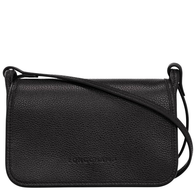 Black Women\'s Longchamp Le Foulonné XS Clutch Bag | 7539-VESDU