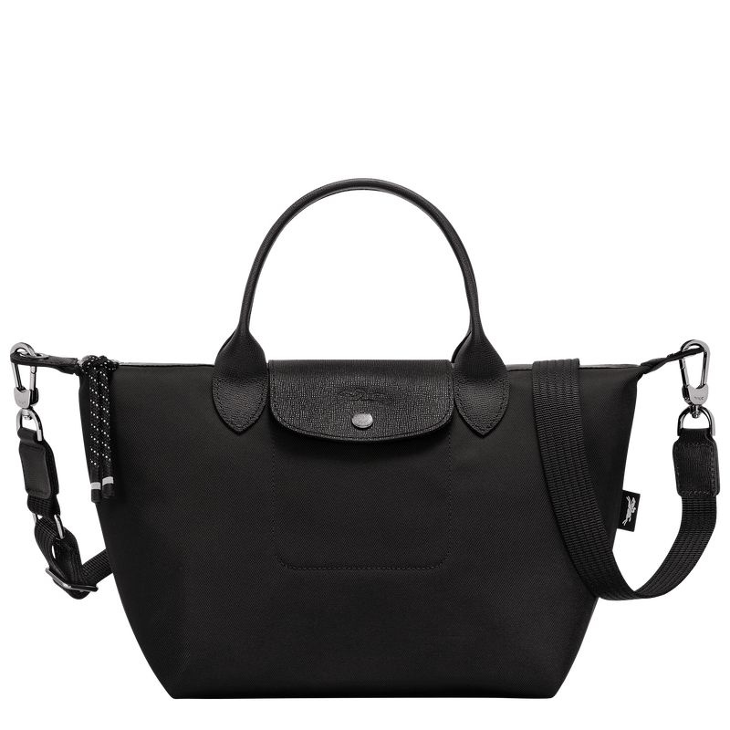 Black Women\'s Longchamp Le Pliage Energy S Handbag | 1052-ILDPY