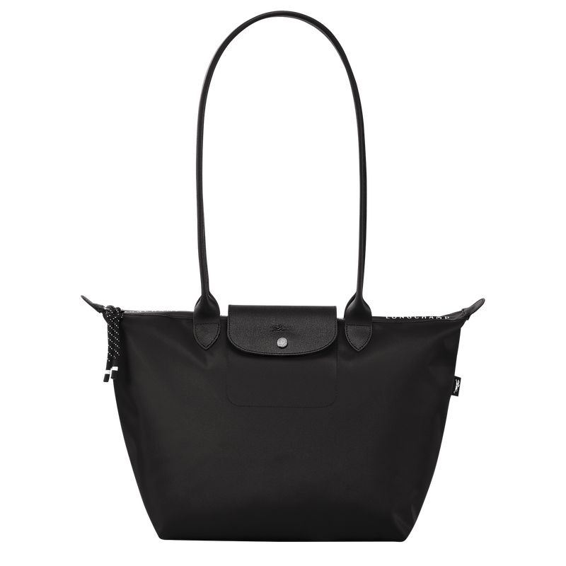 Black Women\'s Longchamp Le Pliage Energy L Tote Bags | 9605-QVTAP