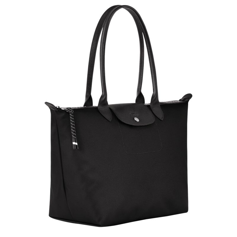 Black Women's Longchamp Le Pliage Energy L Tote Bags | 2903-SRAXH