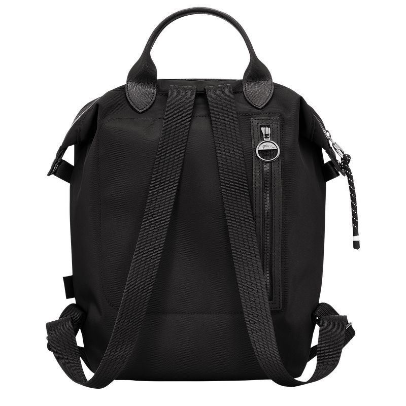 Black Women's Longchamp Le Pliage Energy L Backpacks | 6073-EWFSY