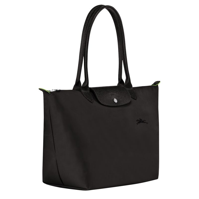 Black Women's Longchamp Le Pliage Green L Tote Bags | 8912-BXDIL