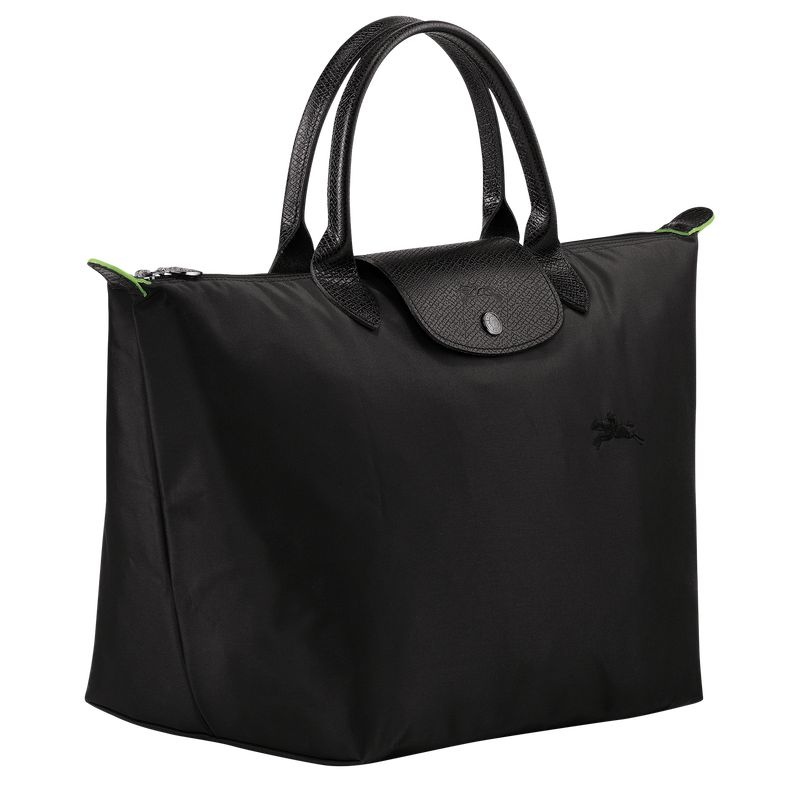 Black Women's Longchamp Le Pliage Green M Handbag | 0761-PWARM