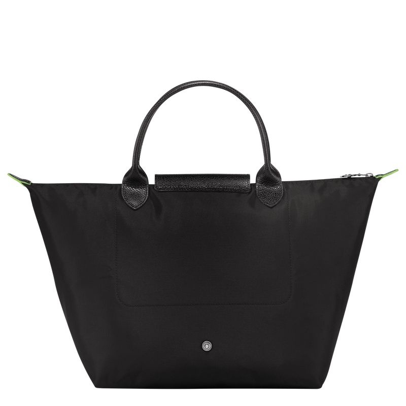 Black Women's Longchamp Le Pliage Green M Handbag | 0761-PWARM