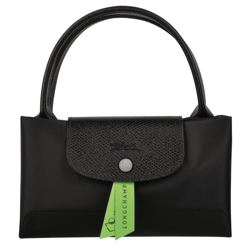 Black Women's Longchamp Le Pliage Green M Handbag | 0761-PWARM