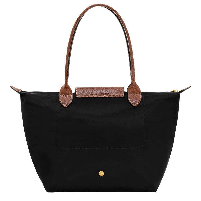 Black Women's Longchamp Le Pliage Original M Tote Bags | 9368-OHEFN