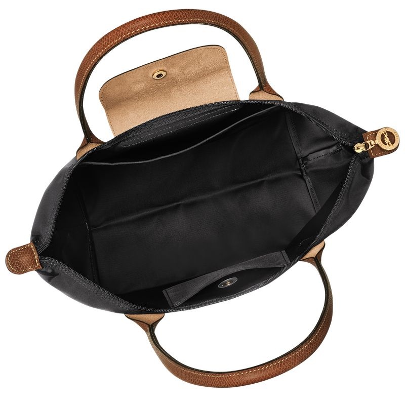 Black Women's Longchamp Le Pliage Original M Tote Bags | 9368-OHEFN