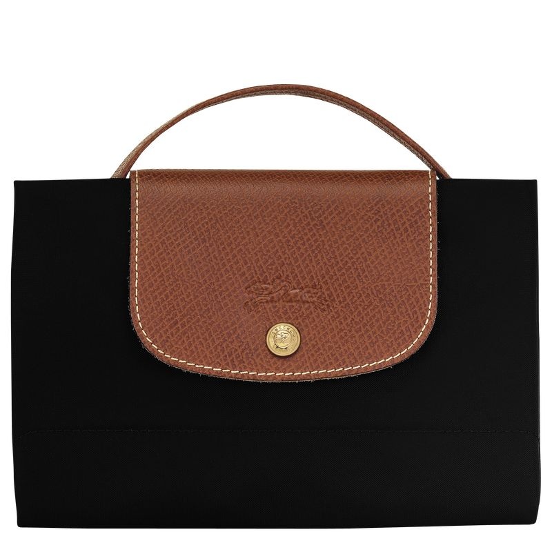 Black Women's Longchamp Le Pliage Original S Briefcase | 6243-WNHDS