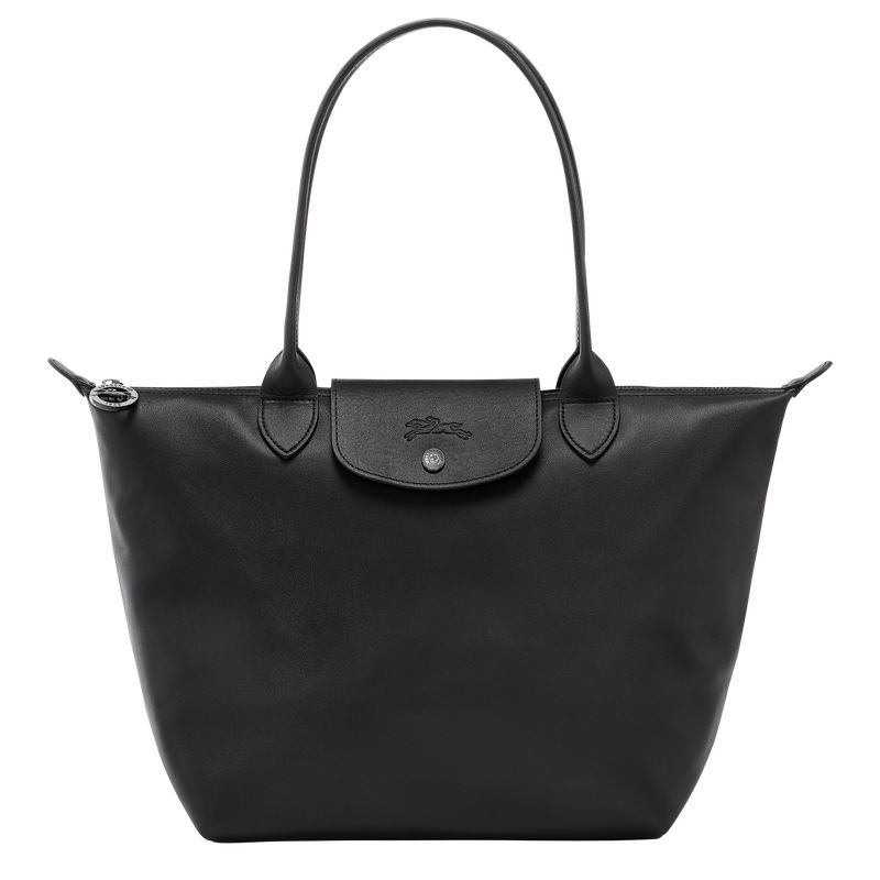 Black Women\'s Longchamp Le Pliage Xtra M Tote Bags | 8791-WDSAO