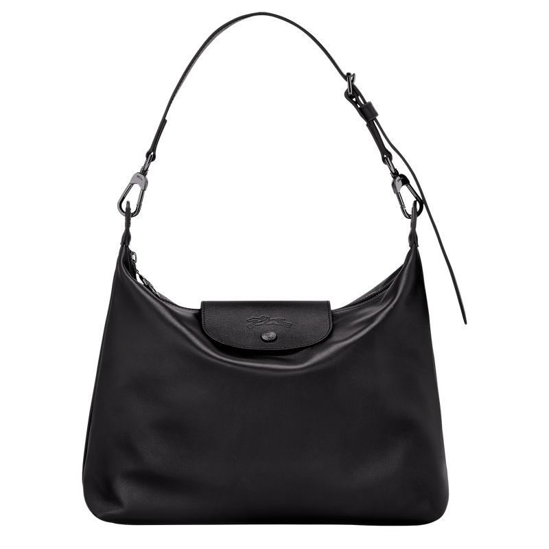 Black Women\'s Longchamp Le Pliage Xtra M Hobo Bag | 5631-NXVLI