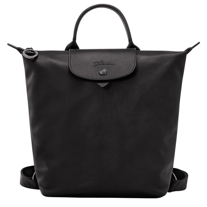 Black Women\'s Longchamp Le Pliage Xtra S Backpacks | 3940-XVHTZ