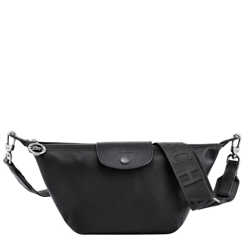 Black Women\'s Longchamp Le Pliage Xtra XS Shoulder Bags | 4801-VEXTJ