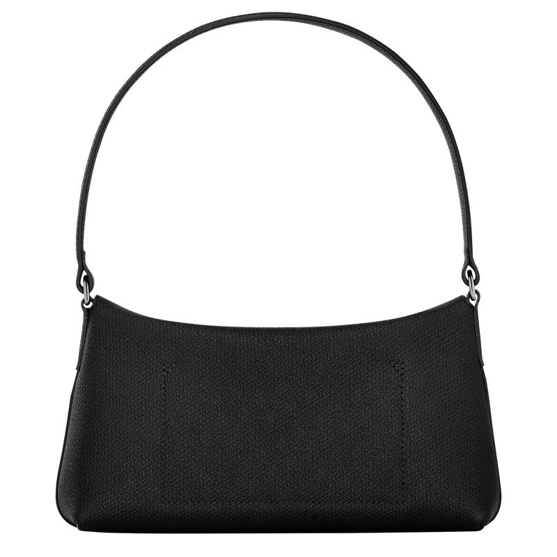 Black Women's Longchamp Roseau S Hobo Bag | 1203-XNMAS