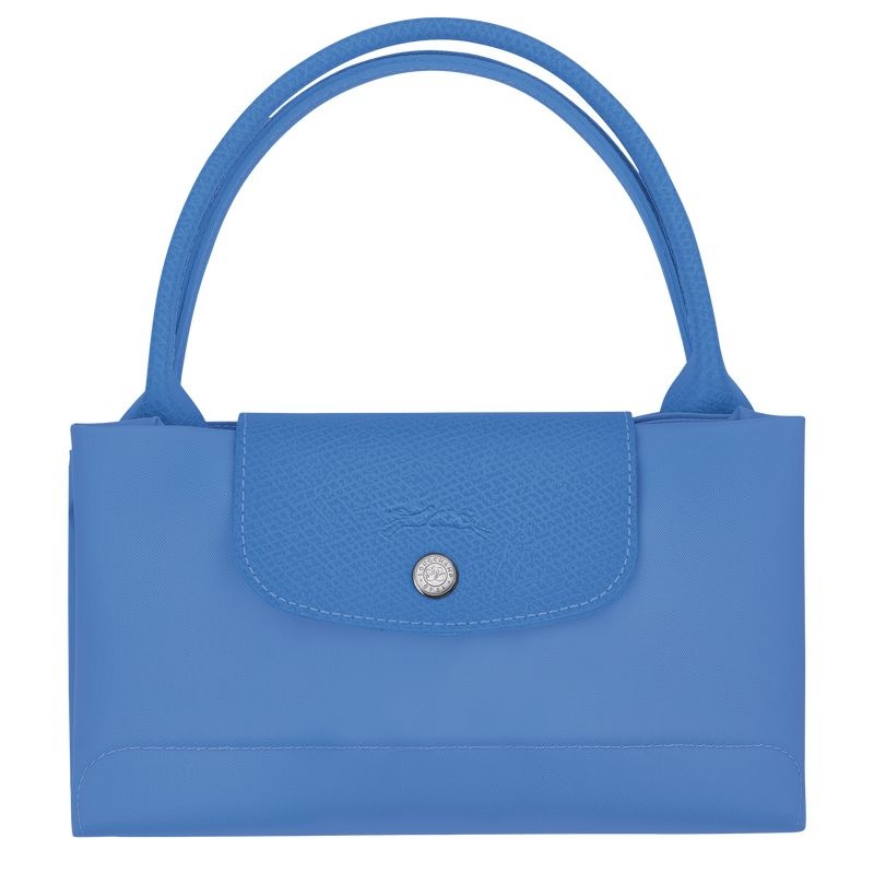 Blue Women's Longchamp Le Pliage Green M Handbag | 9572-ACYTP