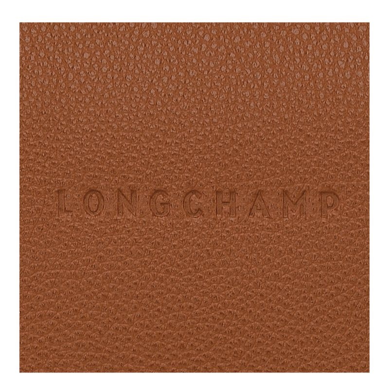 Brown Women's Longchamp Le Foulonné M Crossbody Bags | 1068-RUNZL