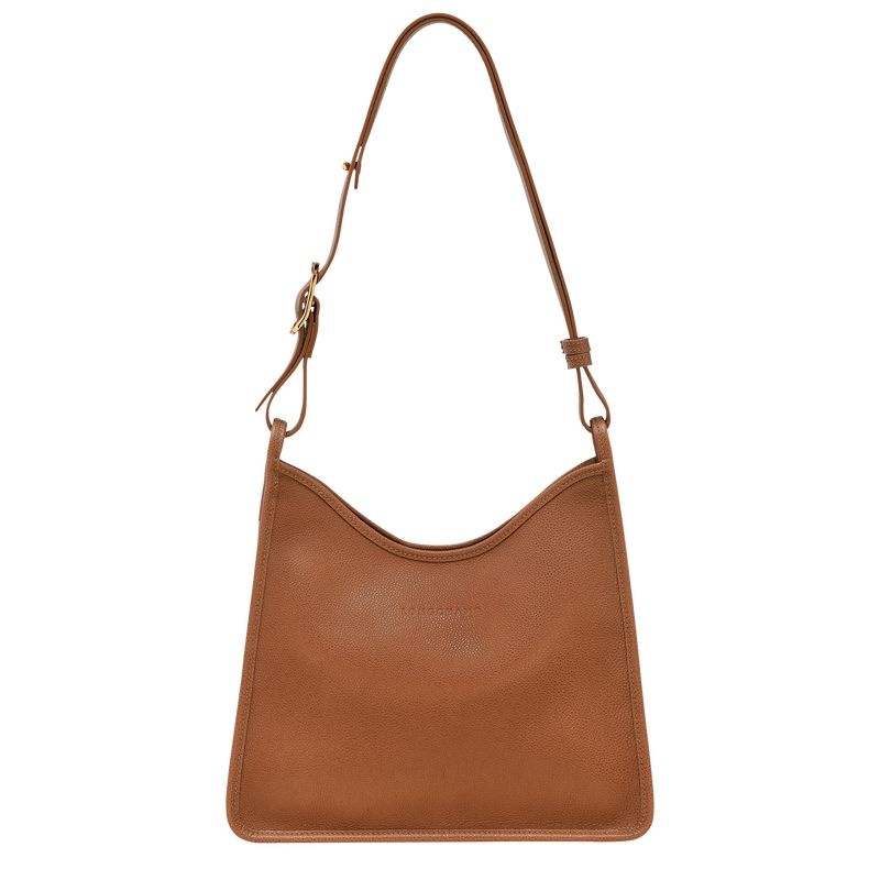 Brown Women\'s Longchamp Le Foulonné M Hobo Bag | 7469-YWRZI