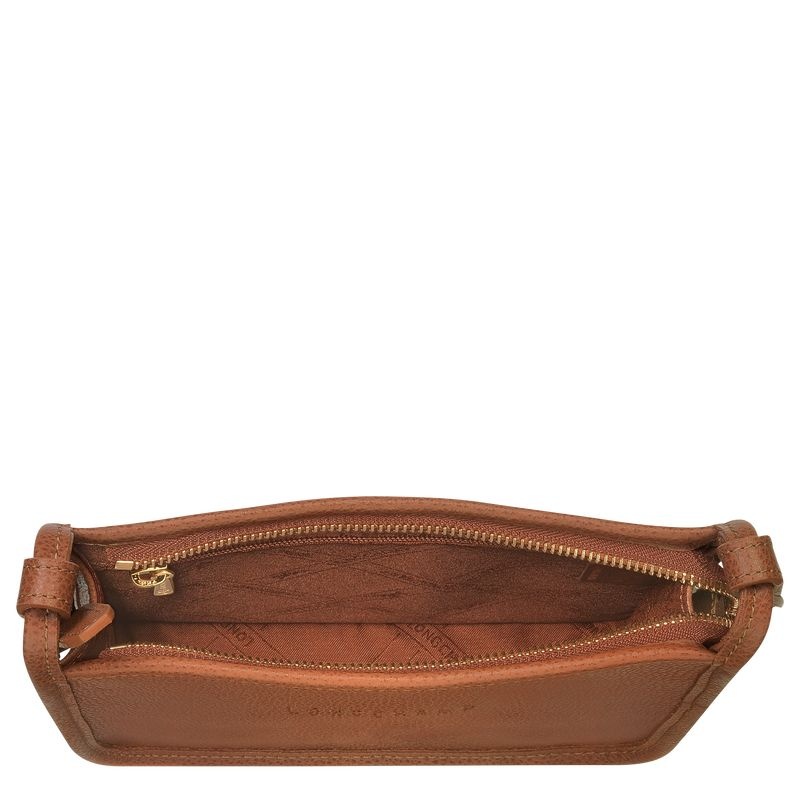 Brown Women's Longchamp Le Foulonné S Crossbody Bags | 0158-LDPKG