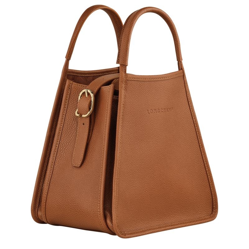 Brown Women's Longchamp Le Foulonné S Handbag | 4567-RFIEB