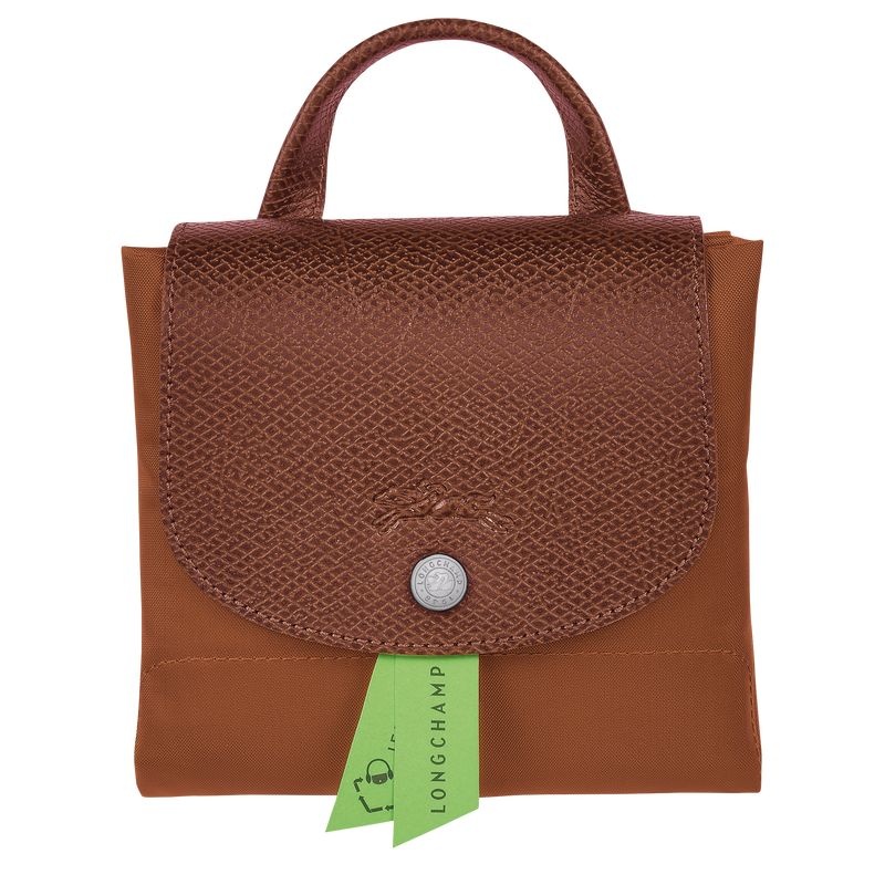 Brown Women's Longchamp Le Pliage Green M Backpacks | 4603-TJYFE