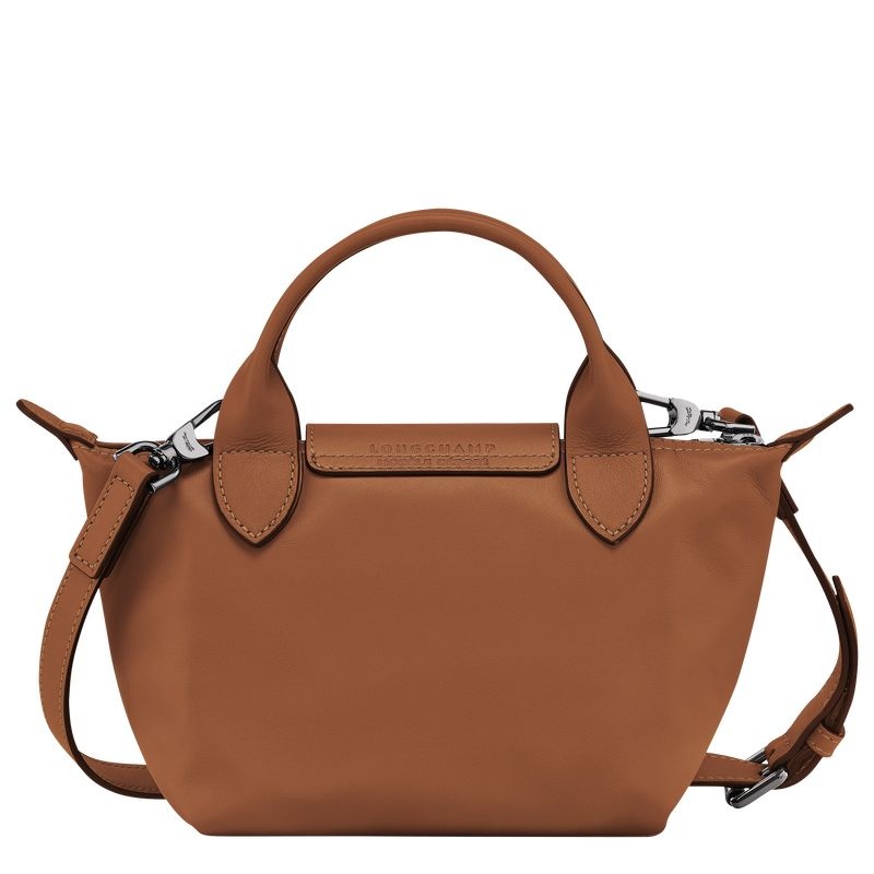 Brown Women's Longchamp Le Pliage Xtra XS Handbag | 7586-XYEDT