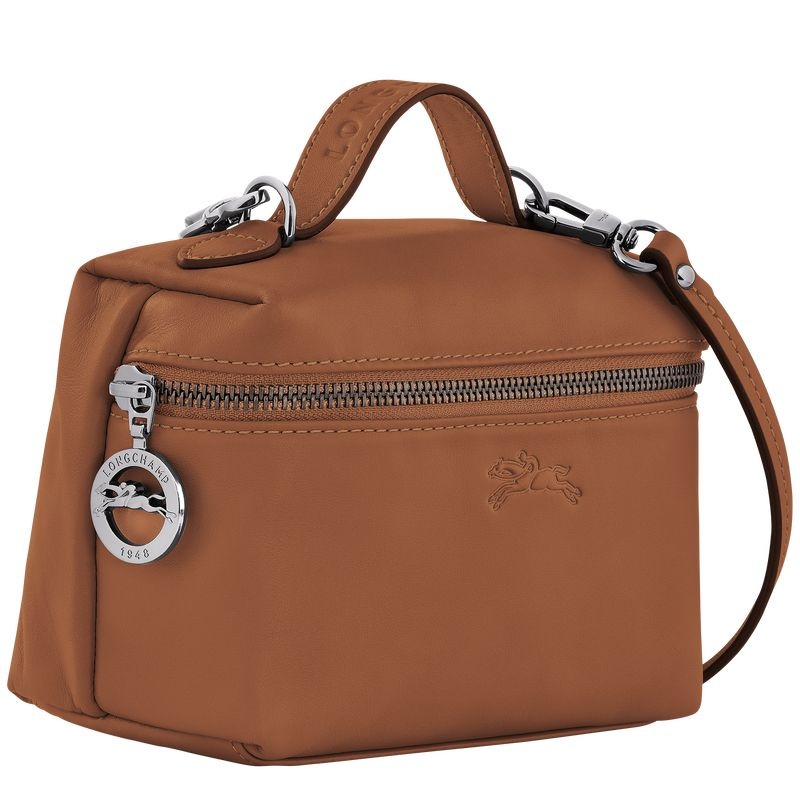 Brown Women's Longchamp Le Pliage Xtra XS Crossbody Bags | 1053-BOPDU