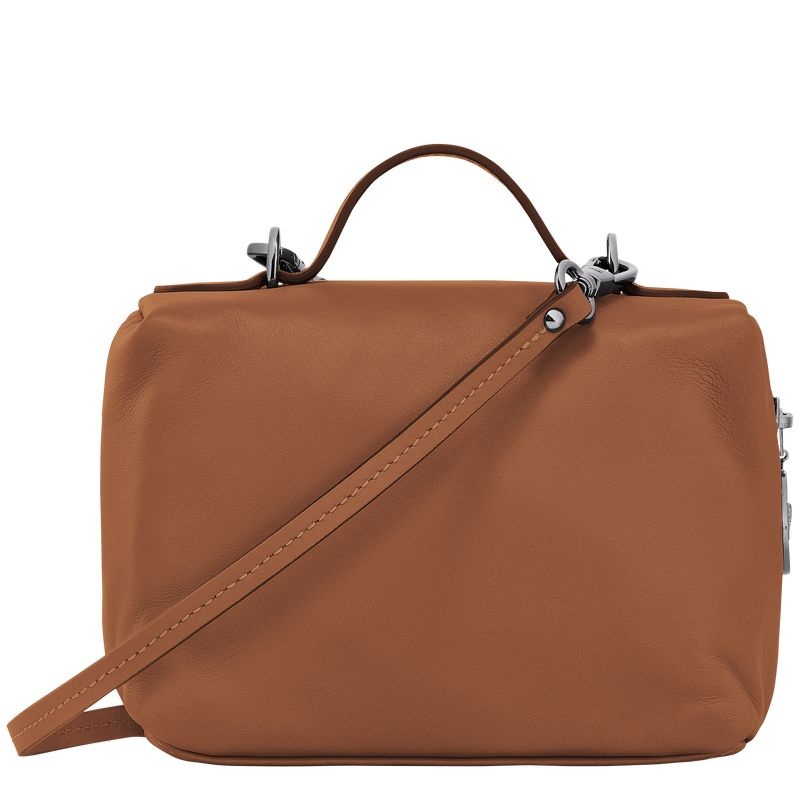 Brown Women's Longchamp Le Pliage Xtra XS Crossbody Bags | 1053-BOPDU