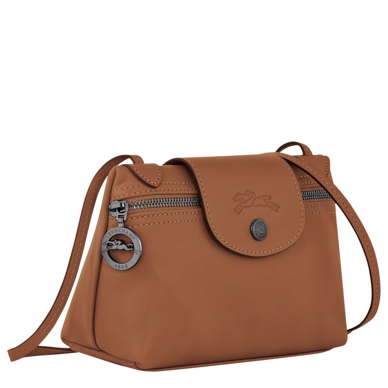 Brown Women's Longchamp Le Pliage Xtra XS Crossbody Bags | 5902-VCPXW