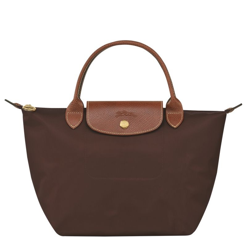 Chocolate Women\'s Longchamp Le Pliage Original S Handbag | 1948-JLPAH