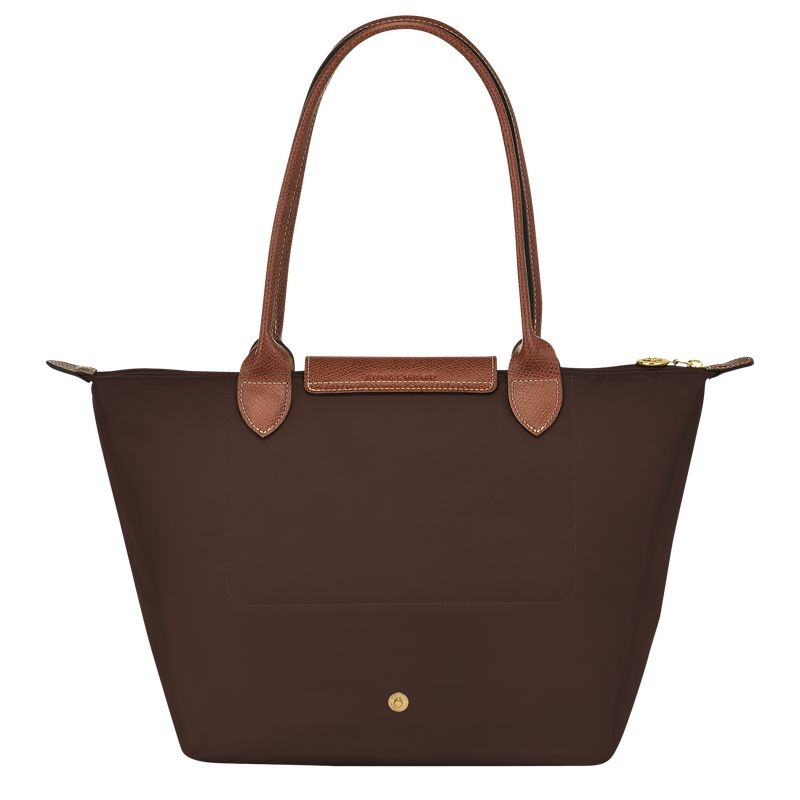 Chocolate Women's Longchamp Le Pliage Original M Tote Bags | 2843-ISCON