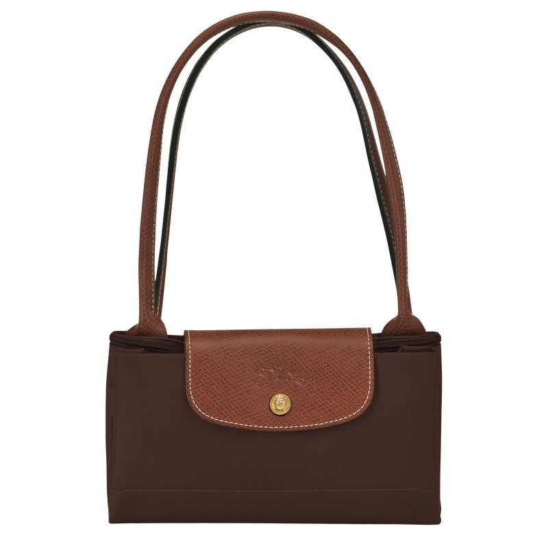 Chocolate Women's Longchamp Le Pliage Original M Tote Bags | 2843-ISCON