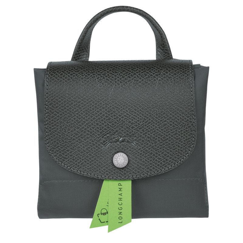 Deep Grey Women's Longchamp Le Pliage Green M Backpacks | 3976-XYSDL